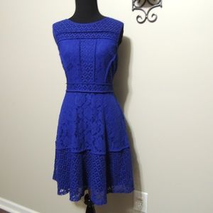 Lace Royal Blue dress